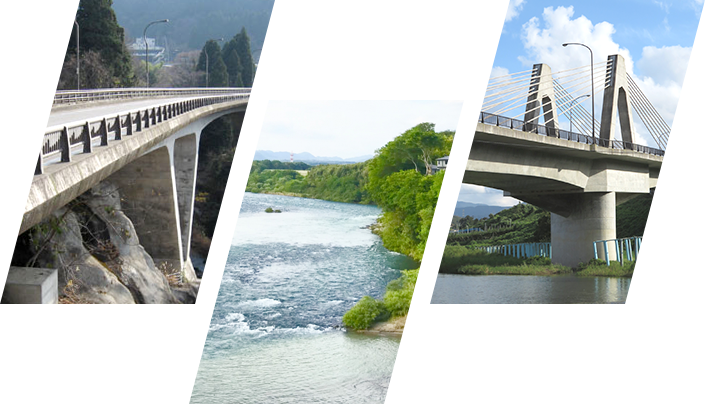 朝日エンヂニヤリングが設計した橋